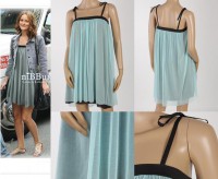 Vestido Azul Tirantes 